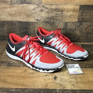 Nike Free Trainer 5.0 v6 Amp 'GEORGIA BULLDOGS' Sneakers 723939-002 Men Sz 12